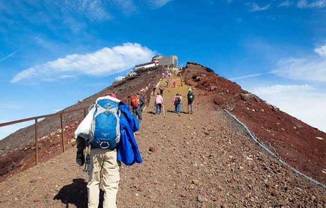 Mt. Fuji October climbing