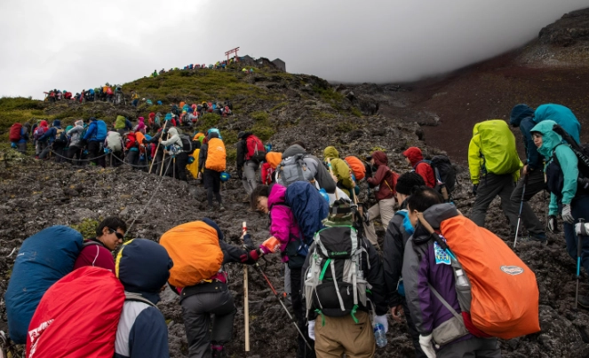 climb Mount Fuji