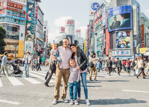 Tokyo Disneyland with family Tokyo Disneyland with family