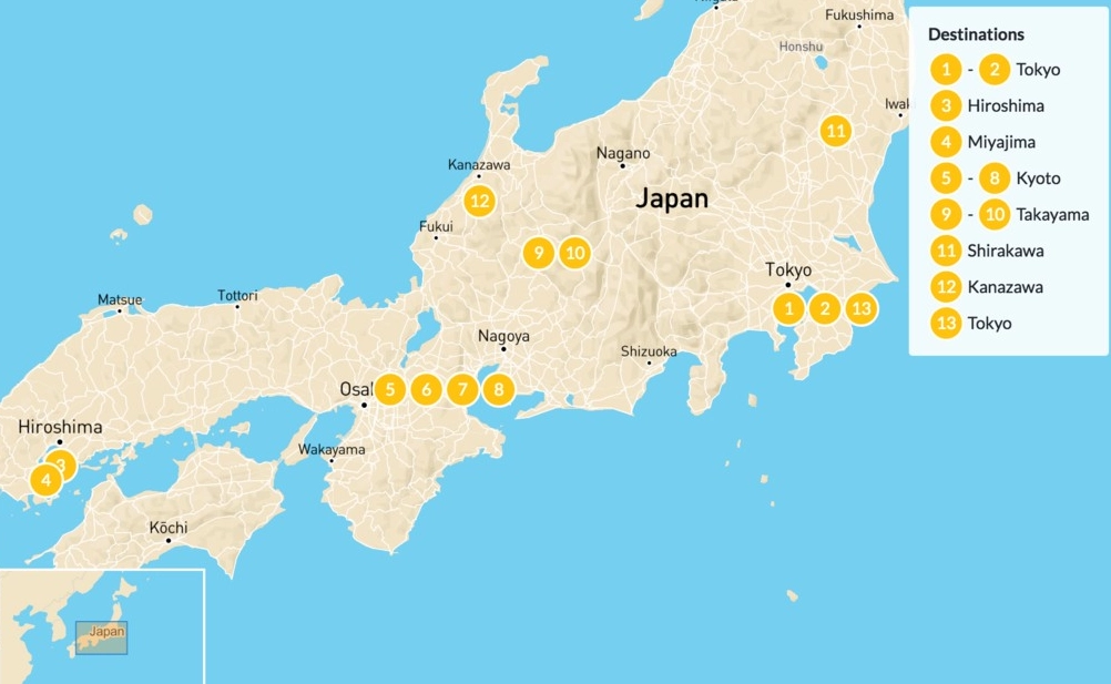 best Japan itinerary
