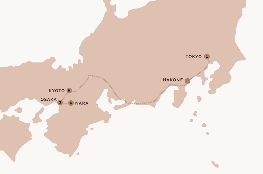 Japan 2 week itinerary