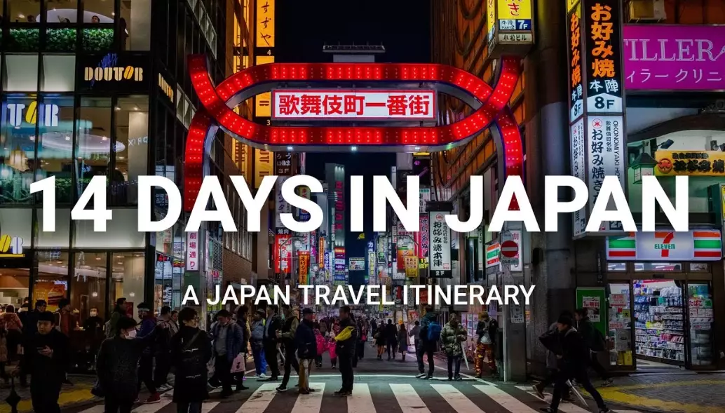 Tokyo Kyoto Osaka itinerary