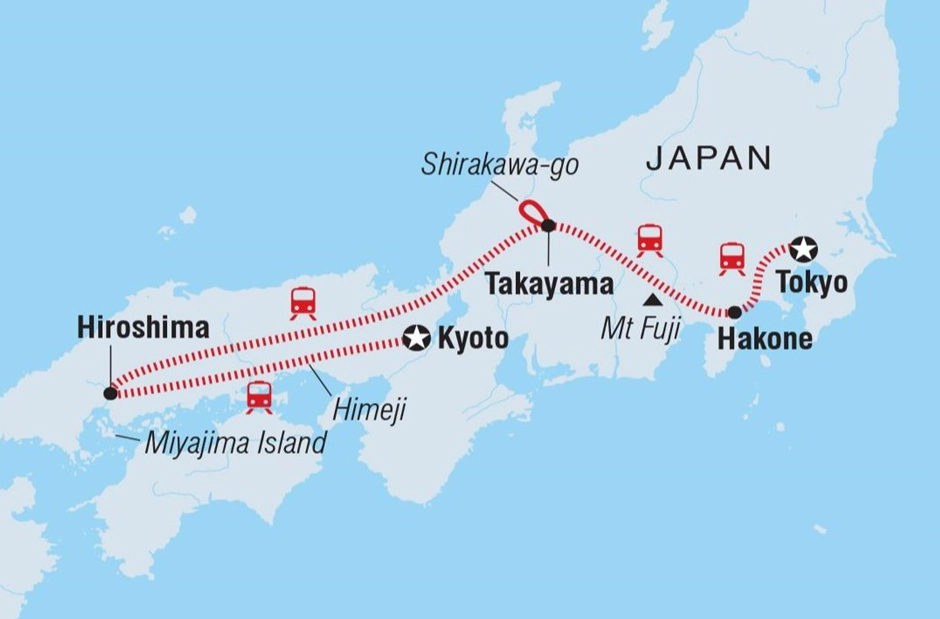 Japan itinerary 14 days Tokyo, Kyoto, Osaka